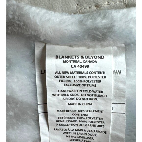 Blankets and Beyond Elephant Blue grey gray Lovey Plush Blanket Baby Blankie - Picture 6 of 6